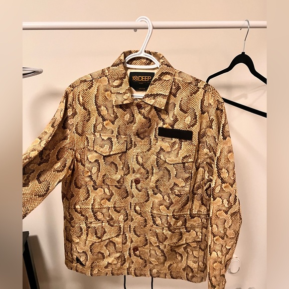 10 Deep - field jacket snakeskin - size medium M - streetwear / supreme - Picture 1 of 4
